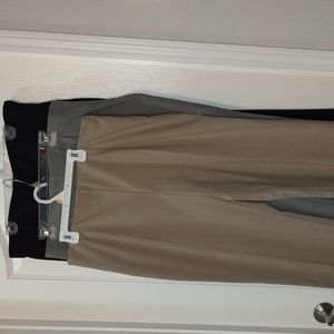 3 pairs of women's dress pants